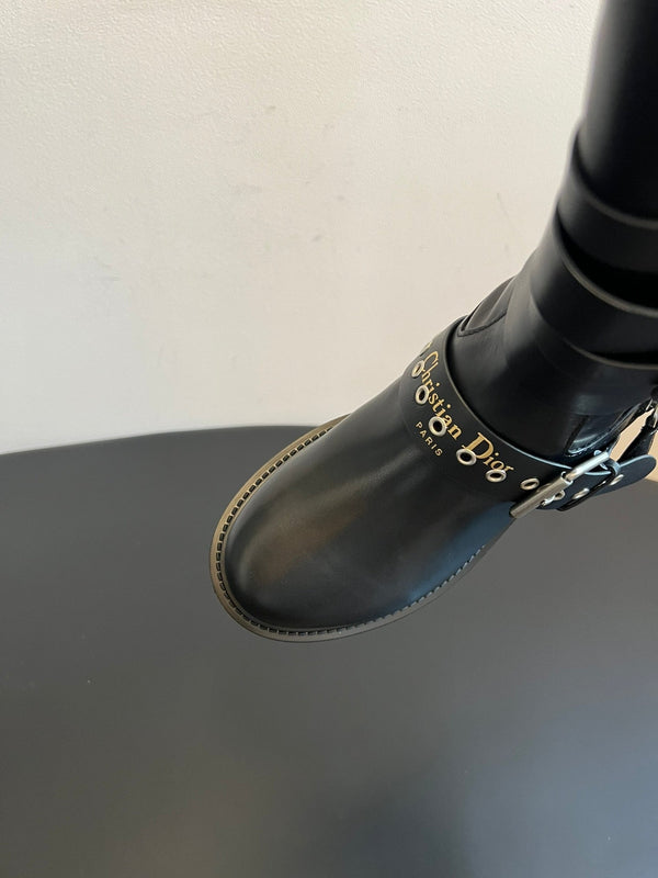 Dior 2025 Long Boot Black Cowhide 501249
