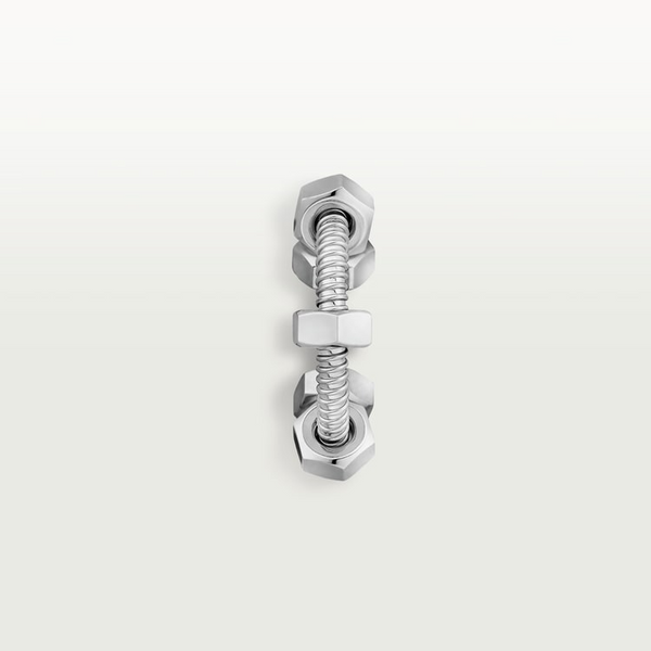 NUTS AND BOLTS SILVER RING