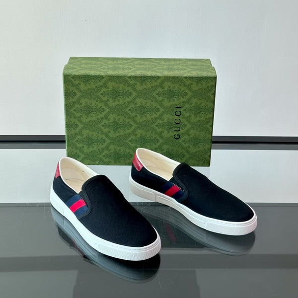 GG Men's Ace slip-on Sneaker Logo Embroidery