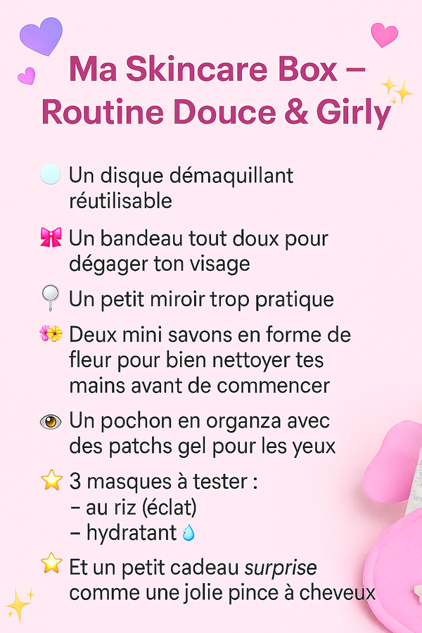 My skincare box