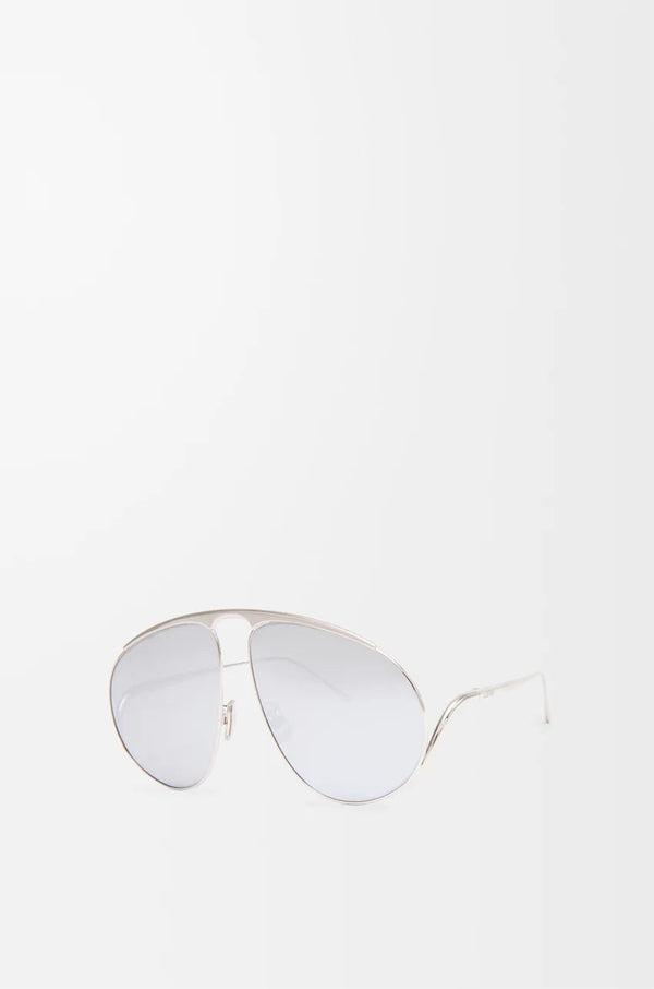 Loewe Hillock sunglasses Silver Acetate
