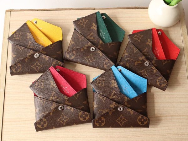 LV Romy Card Hold Kirigami Card Holder Cowhide 247847