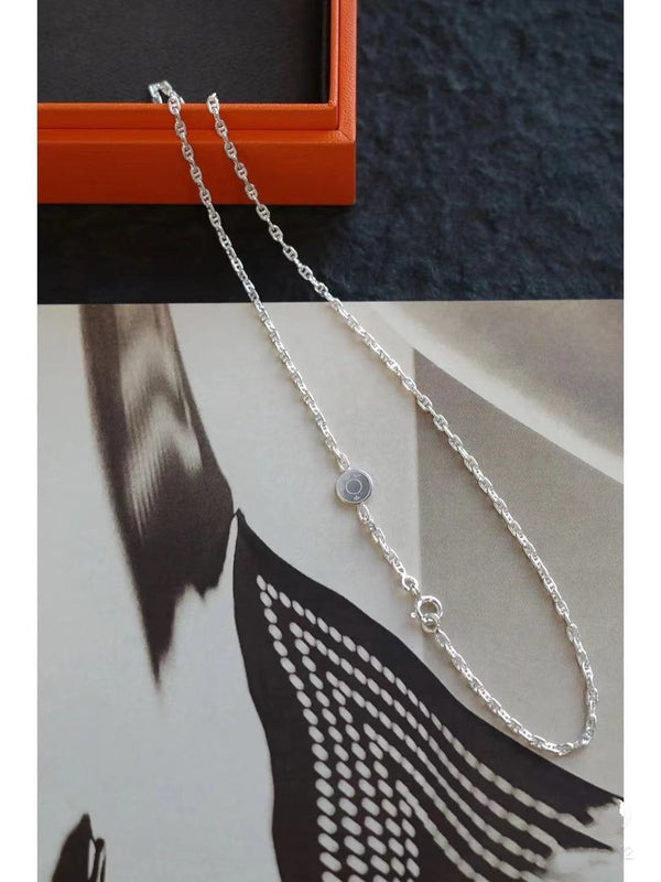 CHANE DE COU SILVER NECKLACE