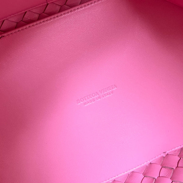 BV GRANDE ANDIAMO 45CM PELLE DI AGNELLO ROSA