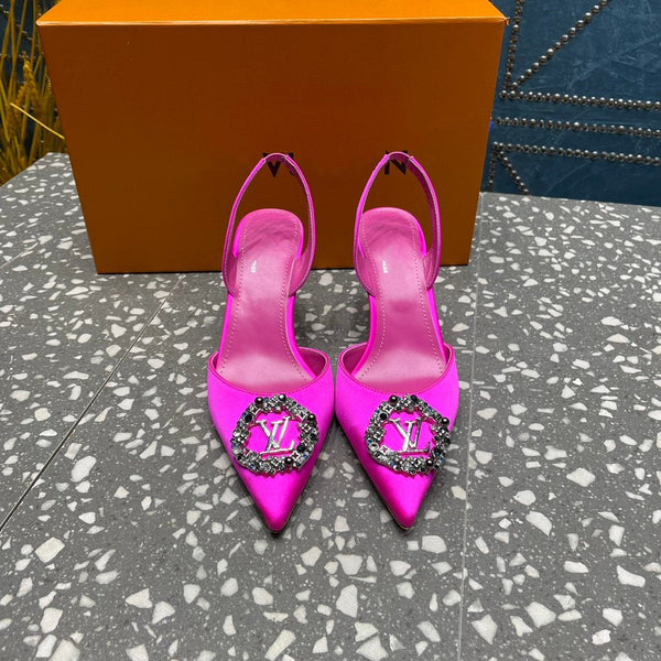 DÉCOLLETÉ LV MET SLINGBACK ROSA