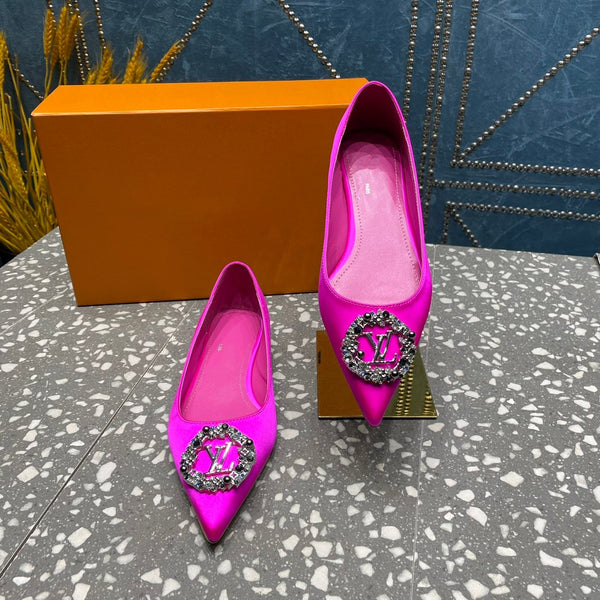 LV MET BALLERINA PIATTA ROSA