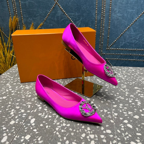 LV MET BALLERINA PIATTA ROSA