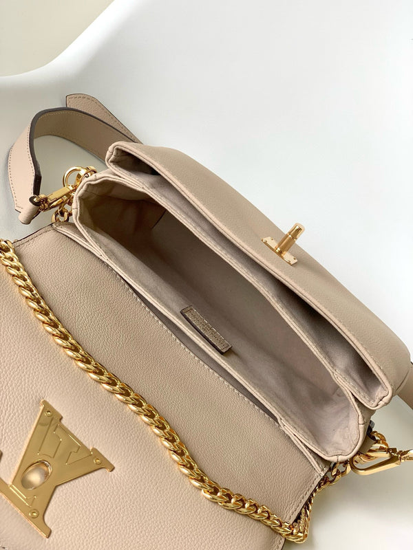 oxford lockme 22cm greige calfskin