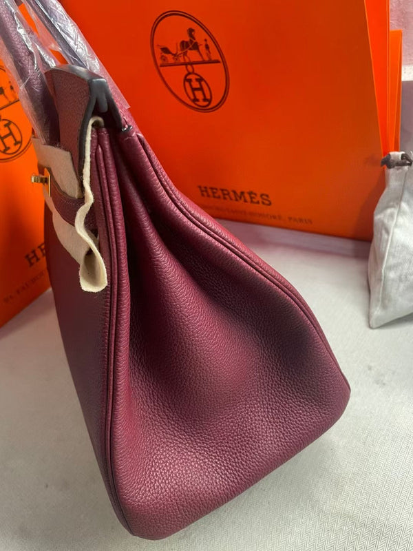 HM BIRKIN 30CM BAG ROUGE TOGO GOLD HARDWARE