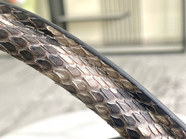 Capucines Bag Black Calfskin Leather Snake Top Handle Best Version