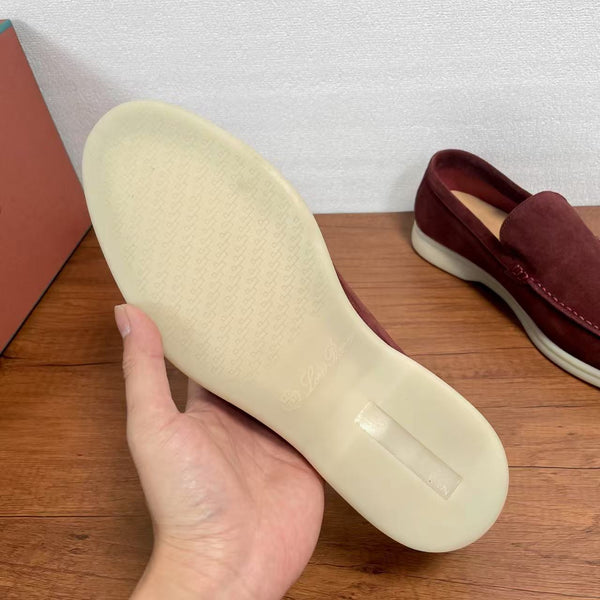 LP Unisex Summer Walk Loafer Burgundy Suede