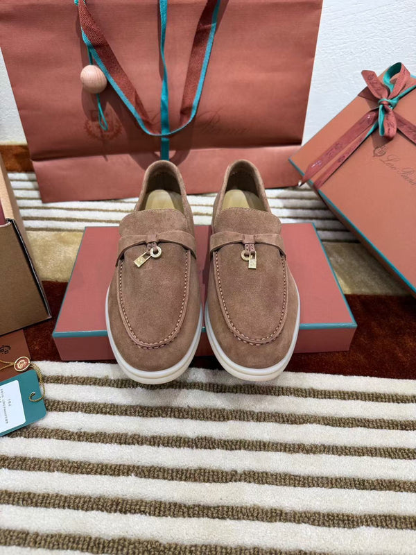 LP summer charm walk loafer brown suede