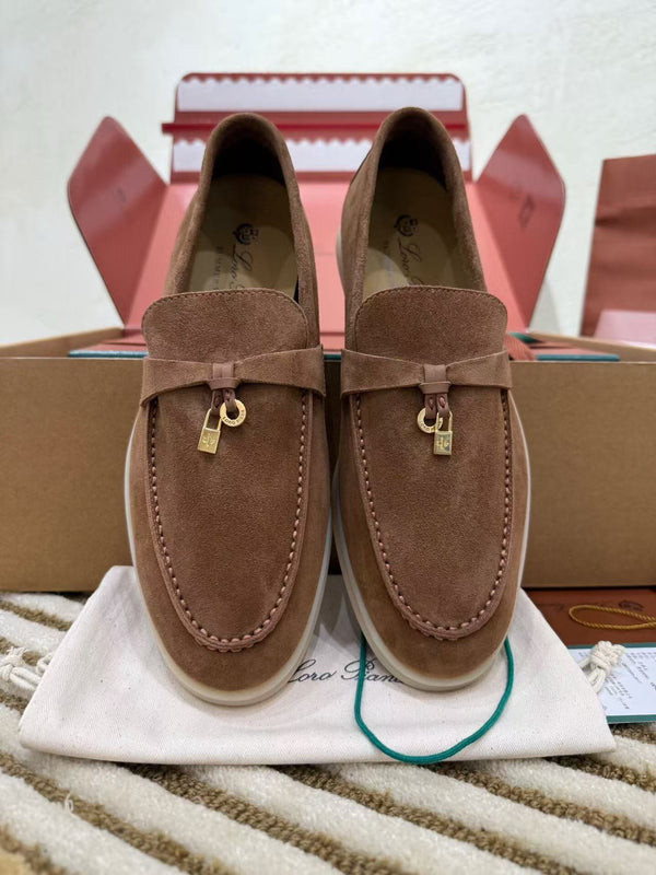 LP summer charm walk loafer brown suede