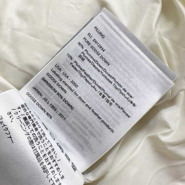 Moncle 25 Teddy Plush Down Vest in Beige