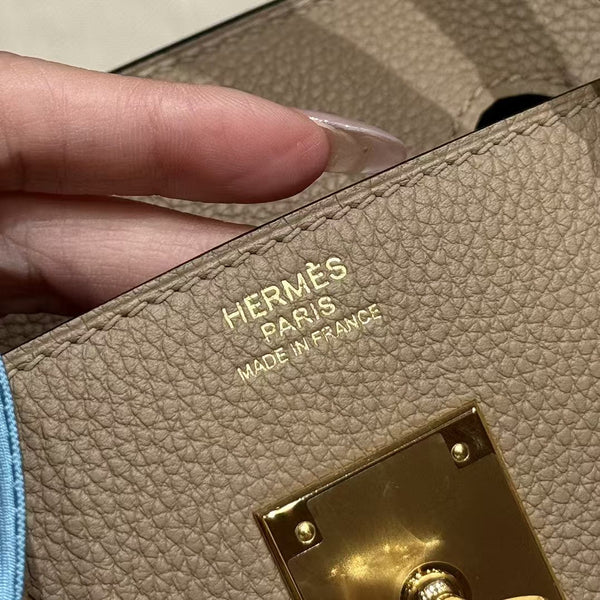 HM BIRKIN 40CM BEIGE MARFA TOGO LEATHER GOLD HARDWARE