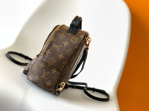 LV Backpack Mini 15x22x9 Brown Monogram
