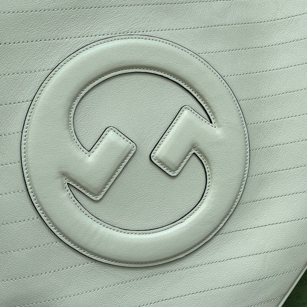 GG Blondie 34.5 2Way Tote Bag Cream Calfskin