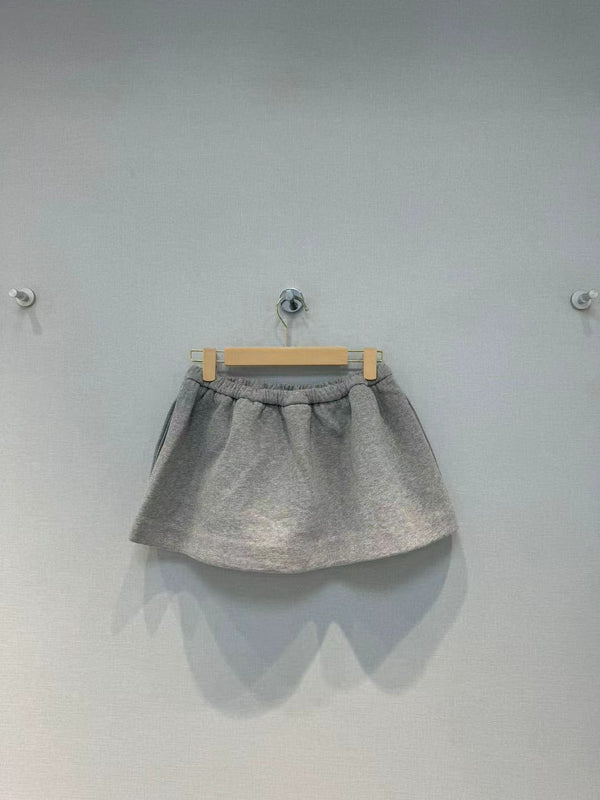 Miu Short Grey Cotton