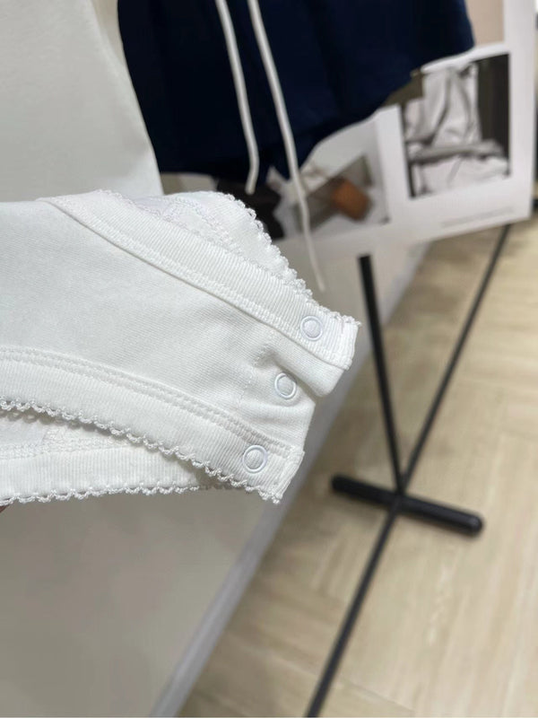 Miu 25 Body Suit White Cotton 208771