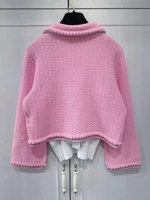 CC 25P Cardigan Pink Tweed 226820