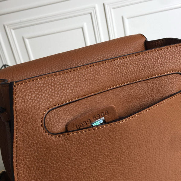 Marcie Cross-Body Bag Brown Calfskin Ghw