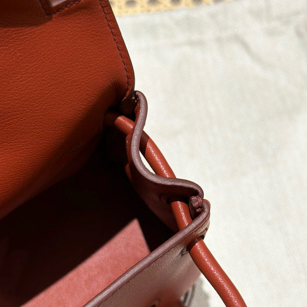 HM Kelly Doll 16cm Burgundy Gulliver Leather