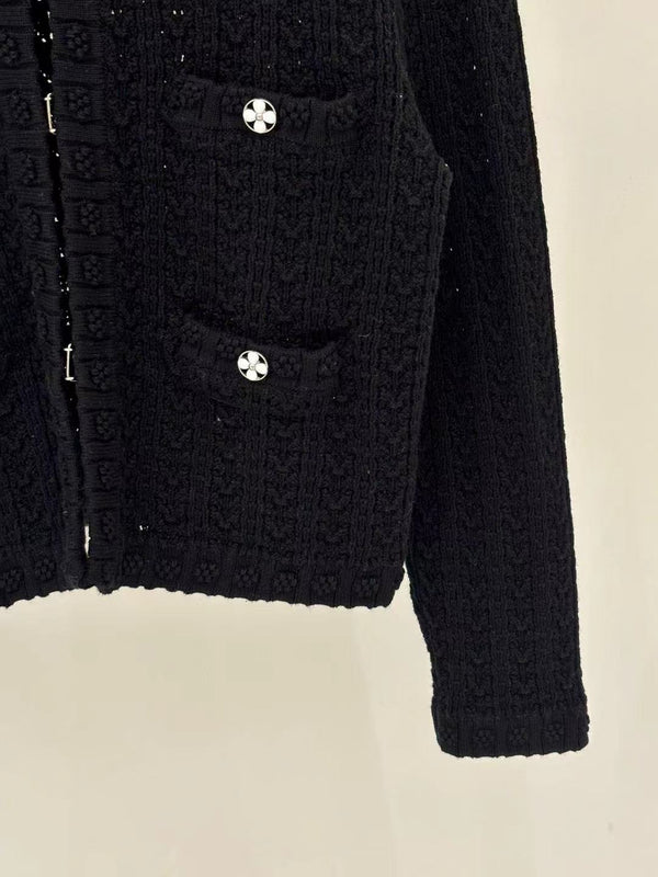 CC Knitted Sweater Cardigan