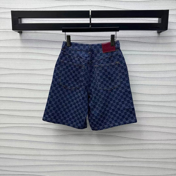 GG Blue Denim Short