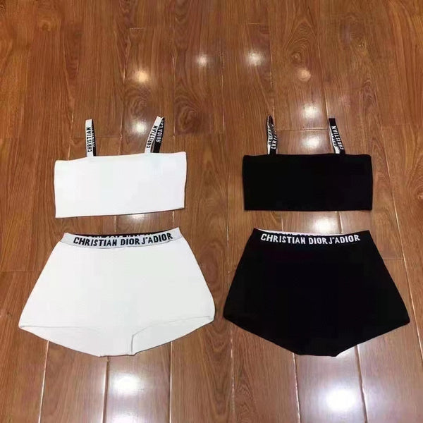 BRALETTE & BRIEF Stretch Viscose Cotton