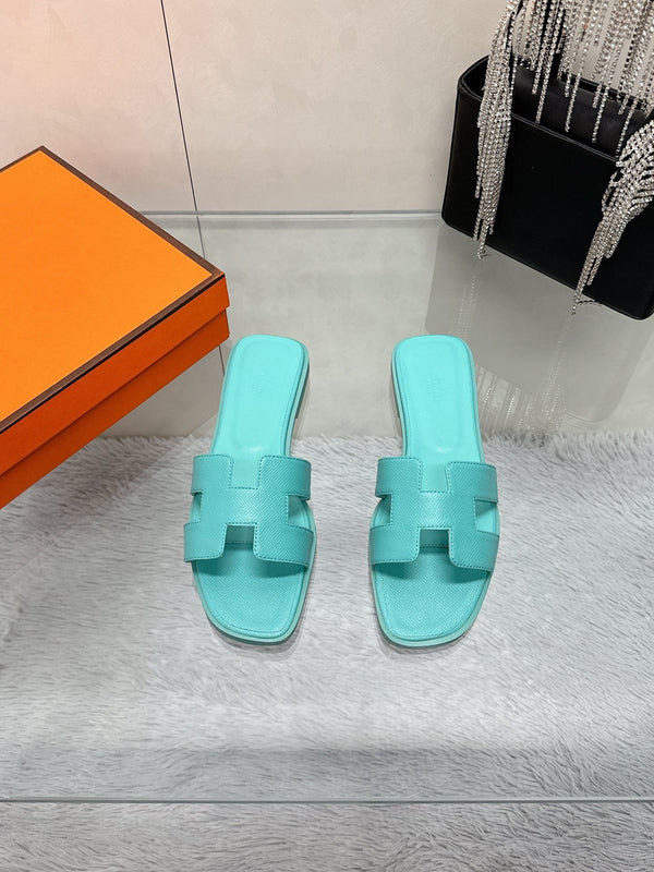 0ran Sandal Turquoise Leather