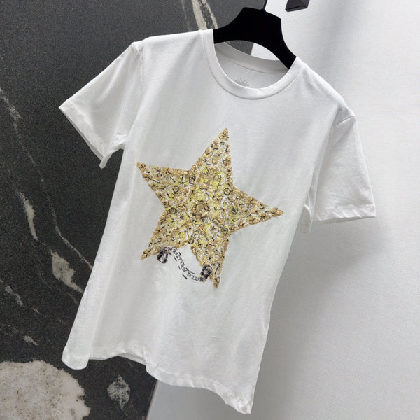 CD T-Shirt White Cotton Style 3