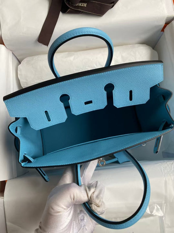 HM Birkin Cloud Blue Epsom Silver Hardware (Need 25 days to prepare goods)
