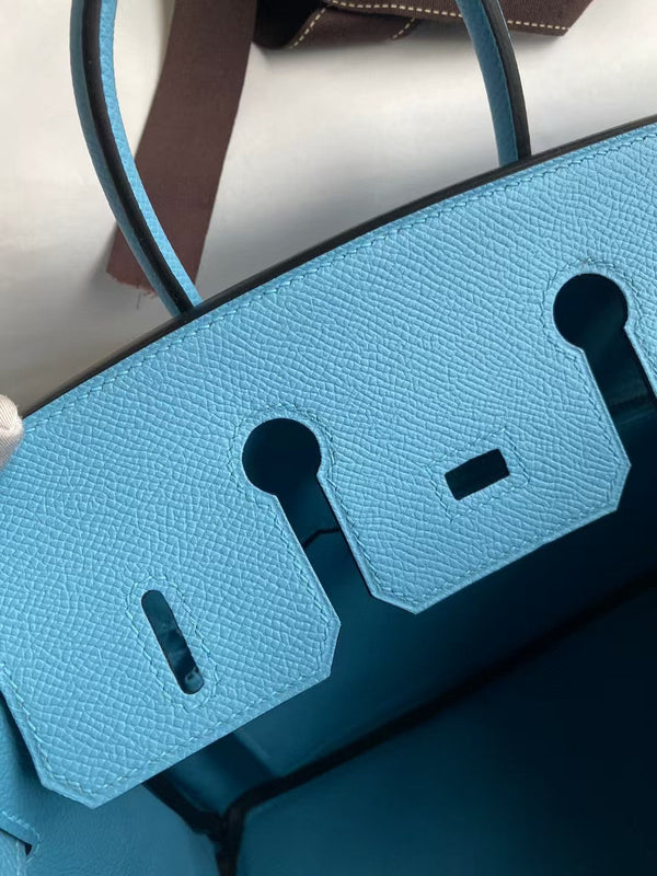 HM Birkin Cloud Blue Epsom Silver Hardware (Need 25 days to prepare goods)
