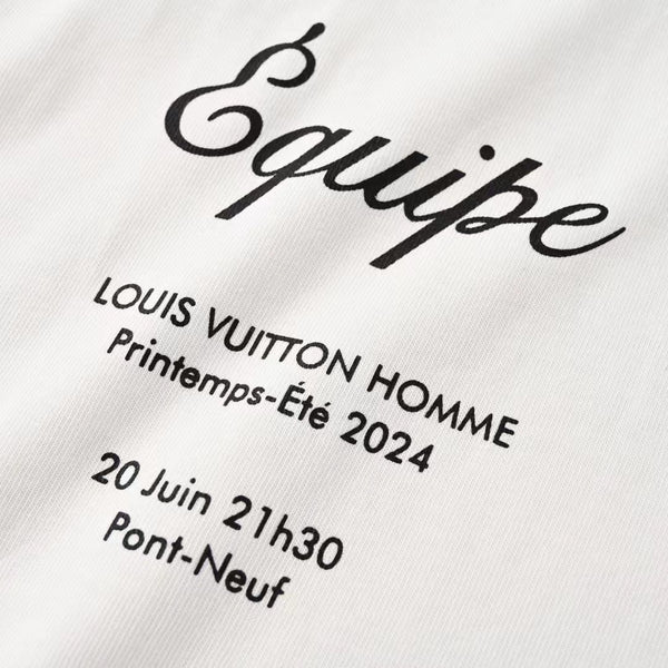 LV Lovers T-Shirt White Cotton