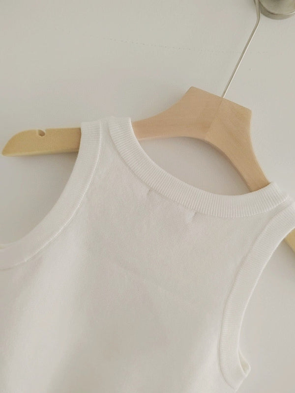 Pra Ribbed Knit Jersey Tank Top