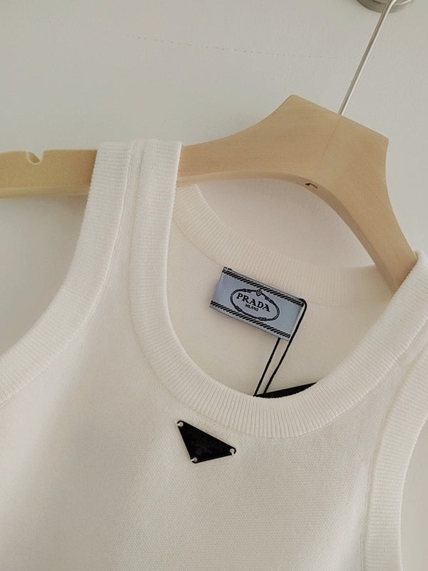 Pra Ribbed Knit Jersey Tank Top