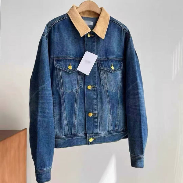 Celine Denim Jacket Blue cotton