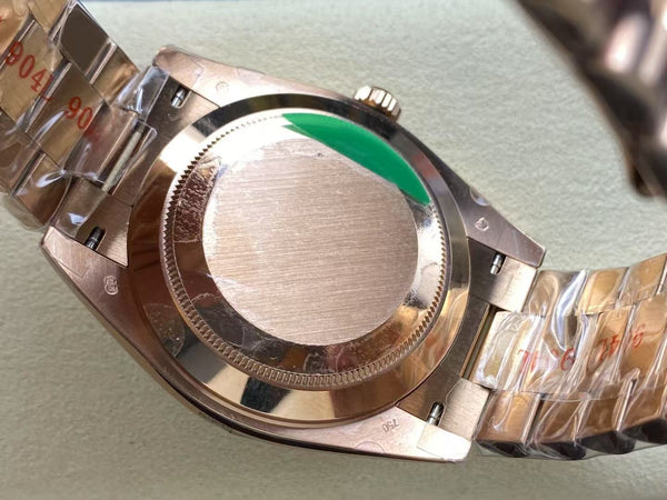 Rolex Day-Date 40 Olive Green Dial – 18K Everose Gold