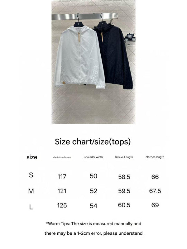 LV25 Obscure Jackquard Jacket White Polyester 291081