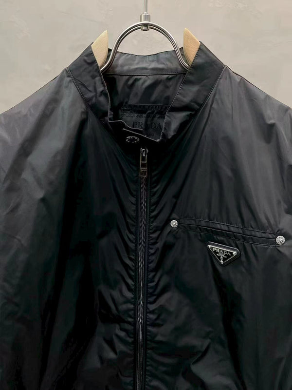 Prada Track Jacket Black Polyamide