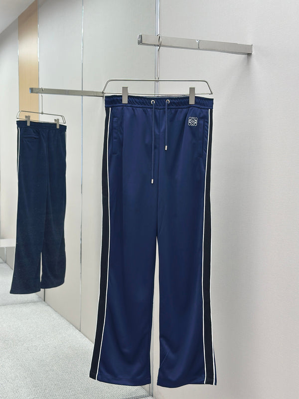Loewe Anagram Tracksuit Pants Blue Cotton