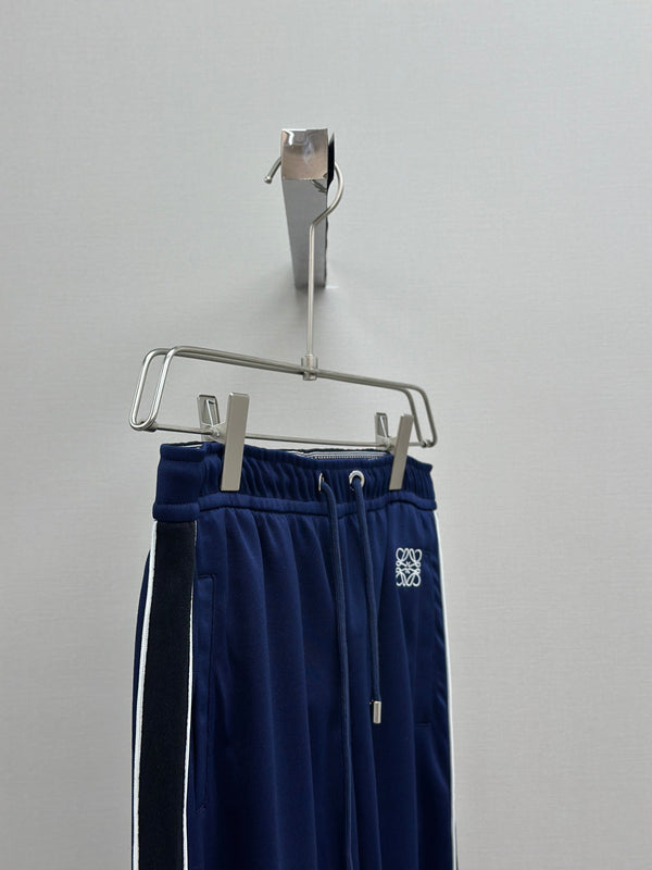 Loewe Anagram Tracksuit Pants Blue Cotton