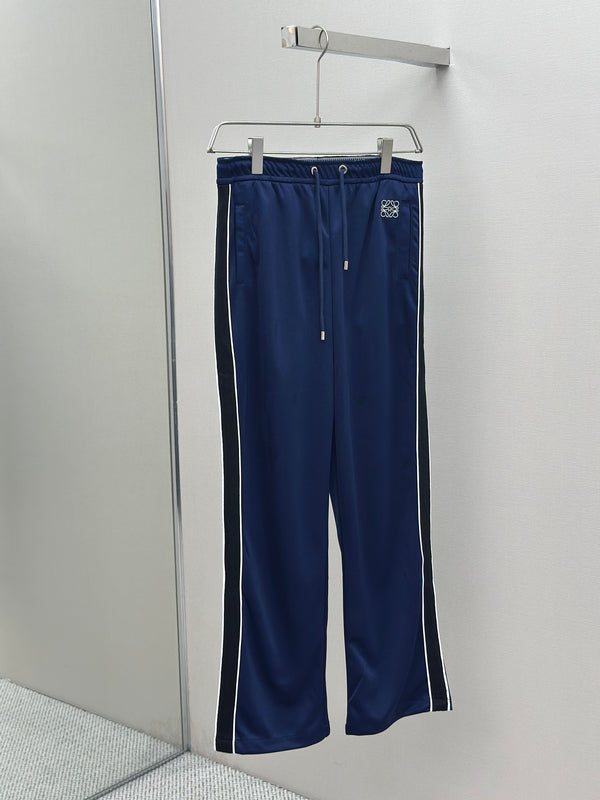 Loewe Anagram Tracksuit Pants Blue Cotton
