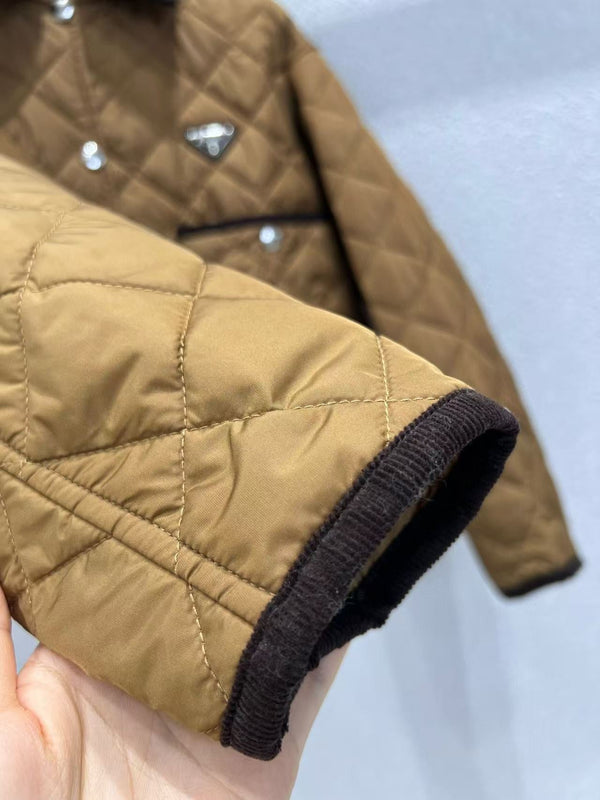 Prada Jacket Brown Polyester Cotton