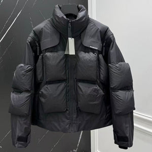 Balenciaga Jacket Black Polyester Down