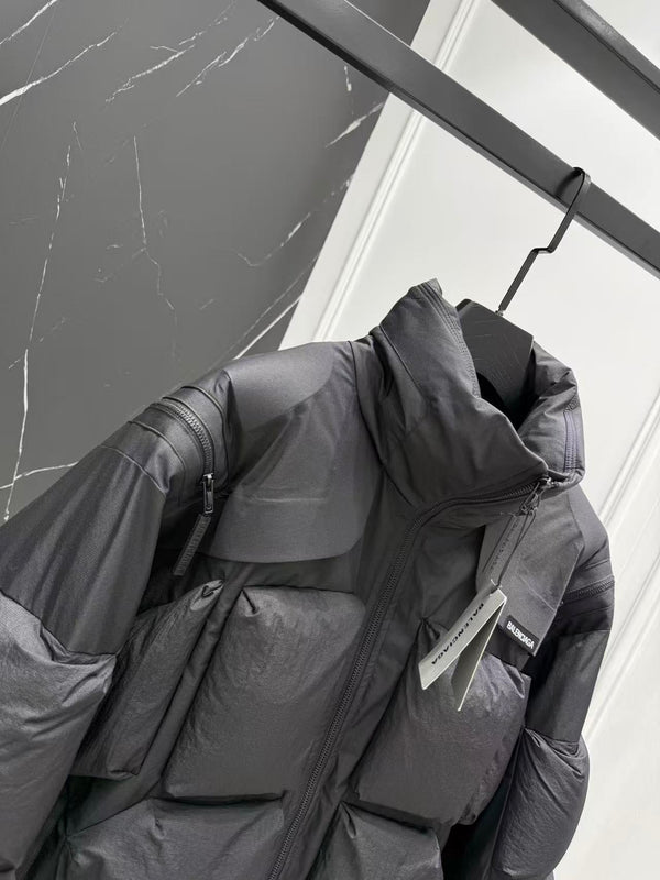 Balenciaga Jacket Black Polyester Down