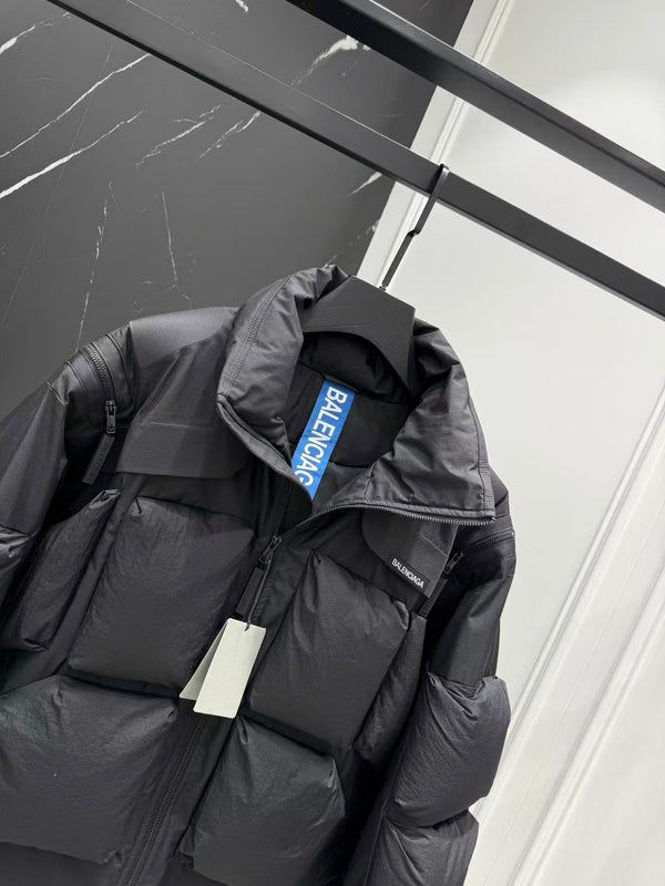 Balenciaga Jacket Black Polyester Down