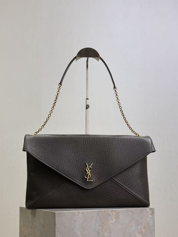 Prada Cassandre XXL Bag 35cm Chocolate Lambskin GHW