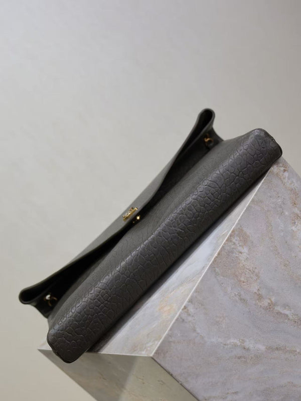 Prada Cassandre XXL Bag 35cm Chocolate Lambskin GHW