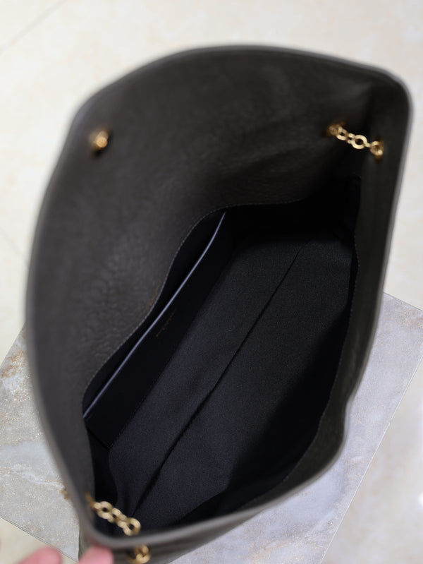 Prada Cassandre XXL Bag 35cm Chocolate Lambskin GHW